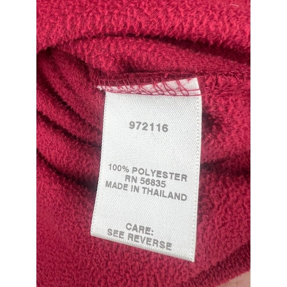 Cabelas Fleece 1/2 Zip Pullover Size L Hiking Utility Gorpcore Athleisure - Picture 6 of 7